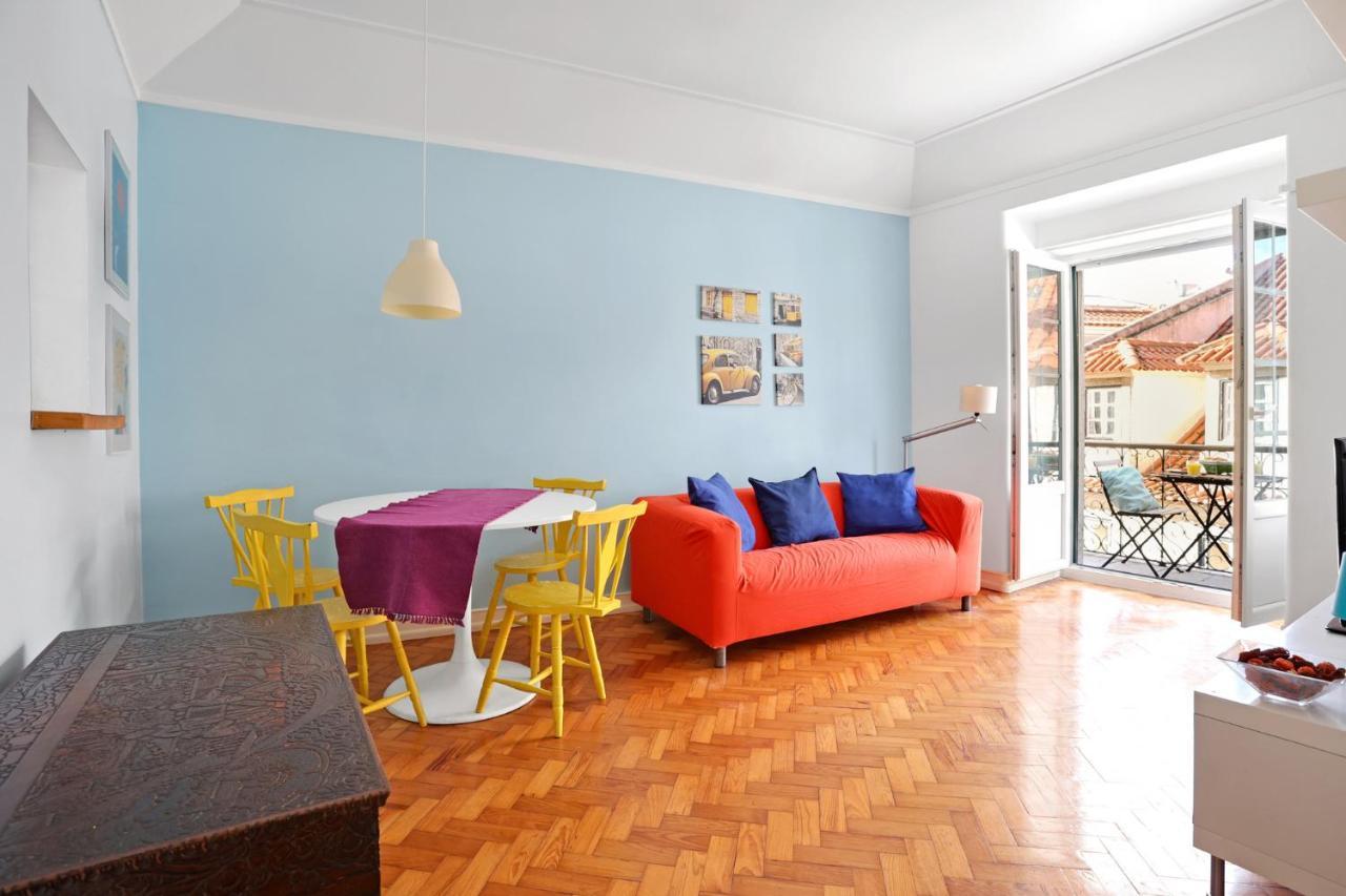 Castelo Apartment - Beautiful Balcony View Lisboa Dış mekan fotoğraf